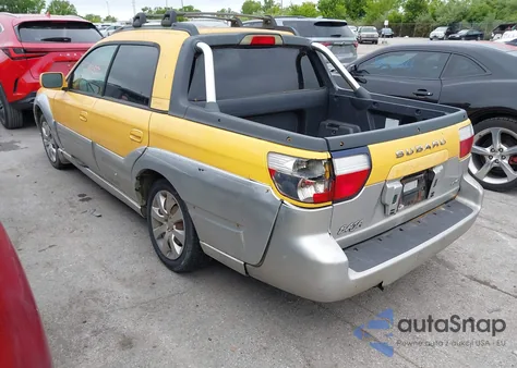 2003 Subaru Baja из США, поврежденный, VIN 4S4BT61C437102338